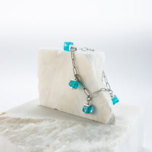 Synthesis bombay-turquise-blue-silver