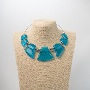 Leda bombay-turquise-blue-silver