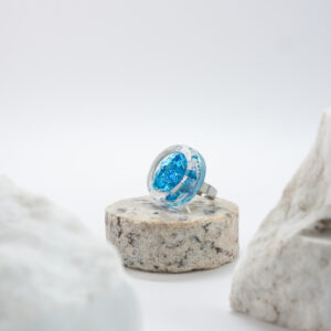 Korission bombay-turquise-blue-silver