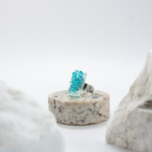 Loudia bombay-turquise-blue-silver