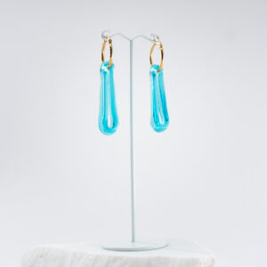 Top Drop bombay-turquoise-blue-gold