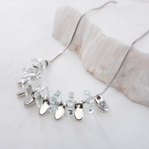 Petal Glow ouzo-transparent-silver